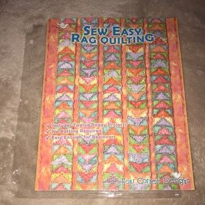 Sew Easy Rag Quilting 2002 four corners designs in plastic sleeve 💕